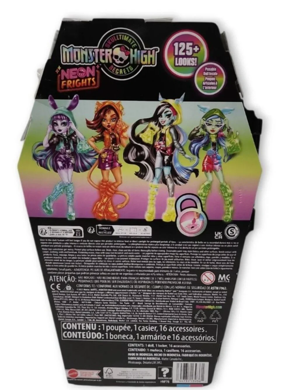 Monster High Skulltimate Secrets Neon Frights Draculaura Fashion Doll